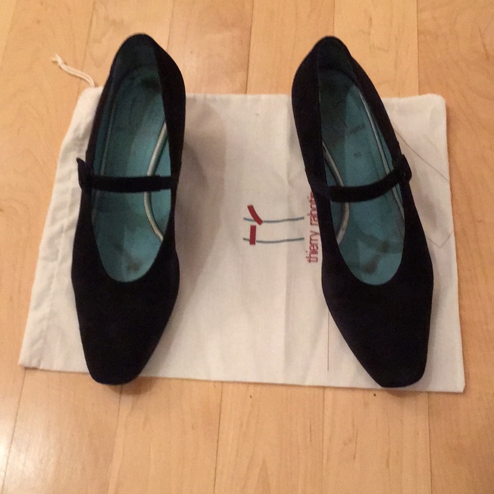 Thierry Rabotin pumps navy blue in suede
